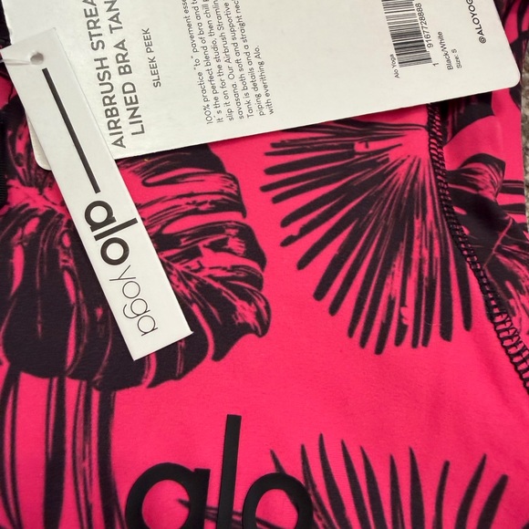 NWT Alo yoga Matching Set tropical Jungle Print Sample - Picture 9 of 12